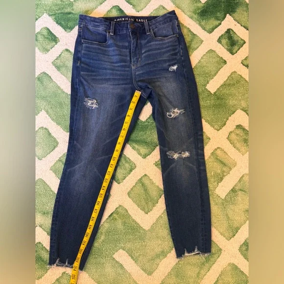 American Eagle, The Dream Jean, curvy hi-rise jegging, size 8 x-short - Picture 3 of 5